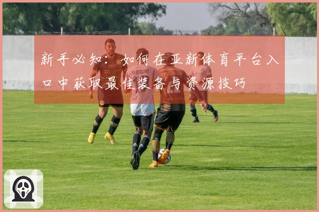 新手必知：如何在亚新体育平台入口中获取最佳装备与资源技巧